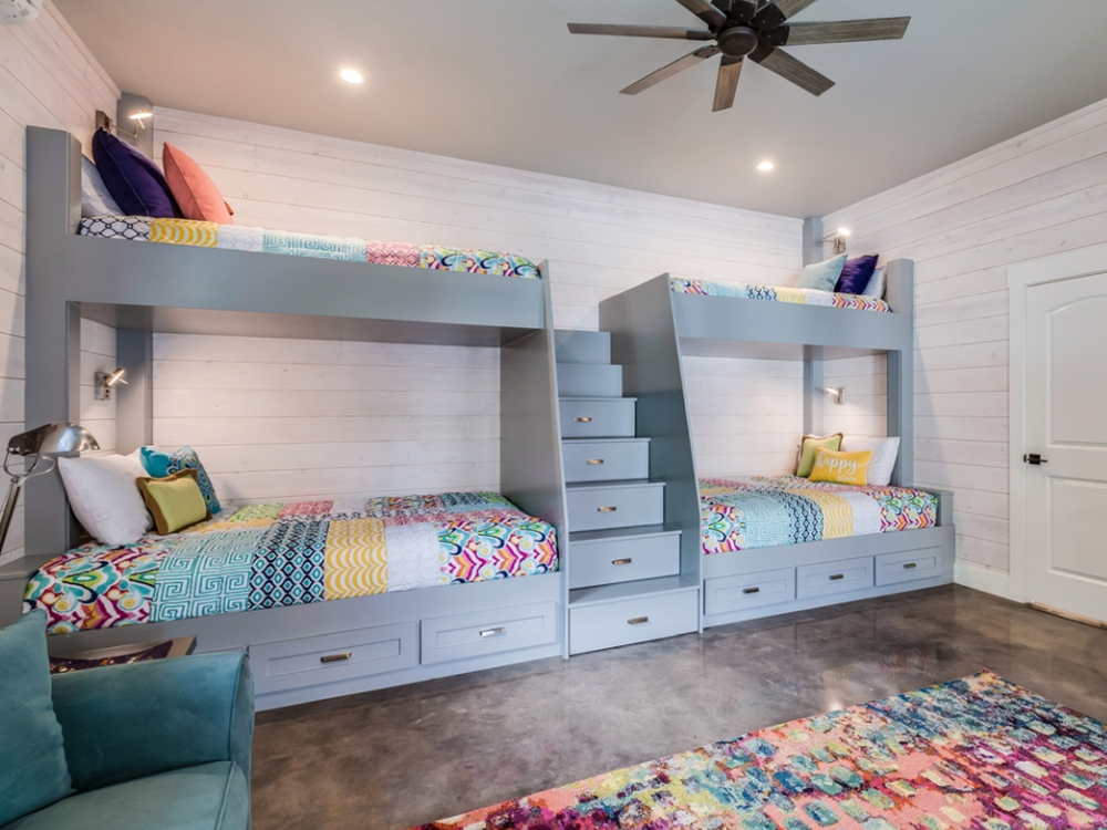 Maximize Your Child’s Bedroom Space With A Double Loft Bed!